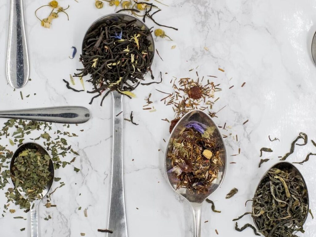 Imagem colorida de infusão paa chá