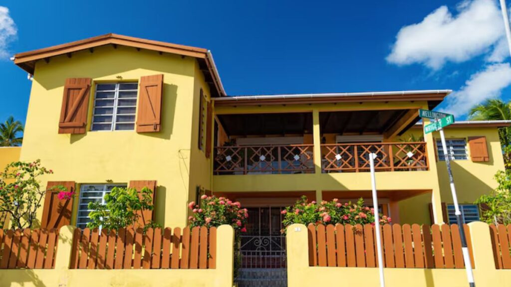 Fachada de uma casa