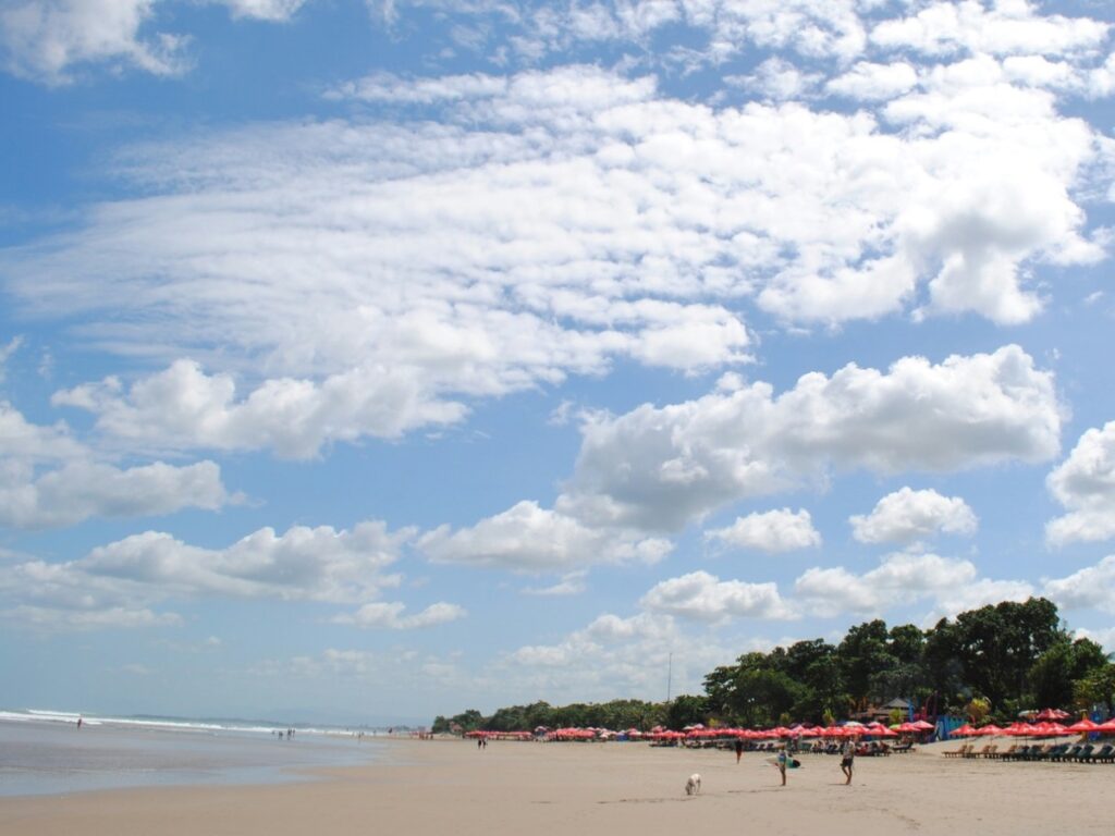 Praia no Brasil