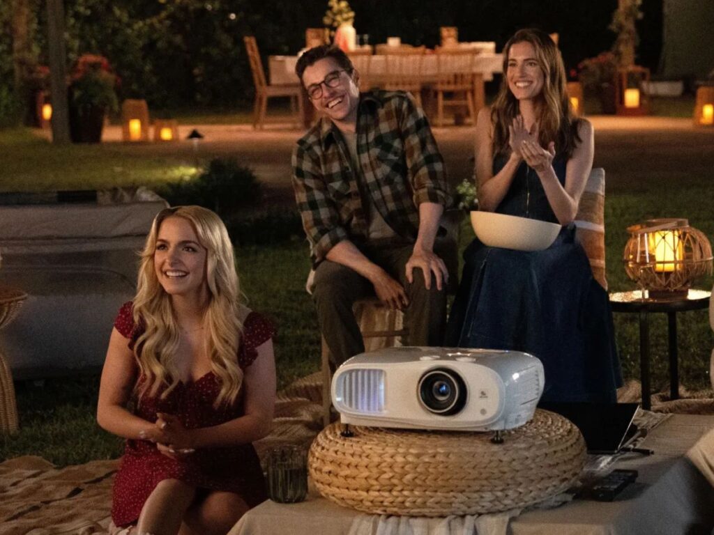 McKenna Grace, Dave Franco e Allison Williams em “Se Não Fosse Você”