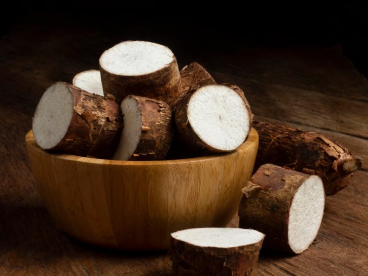 Imagem colorida de inhame