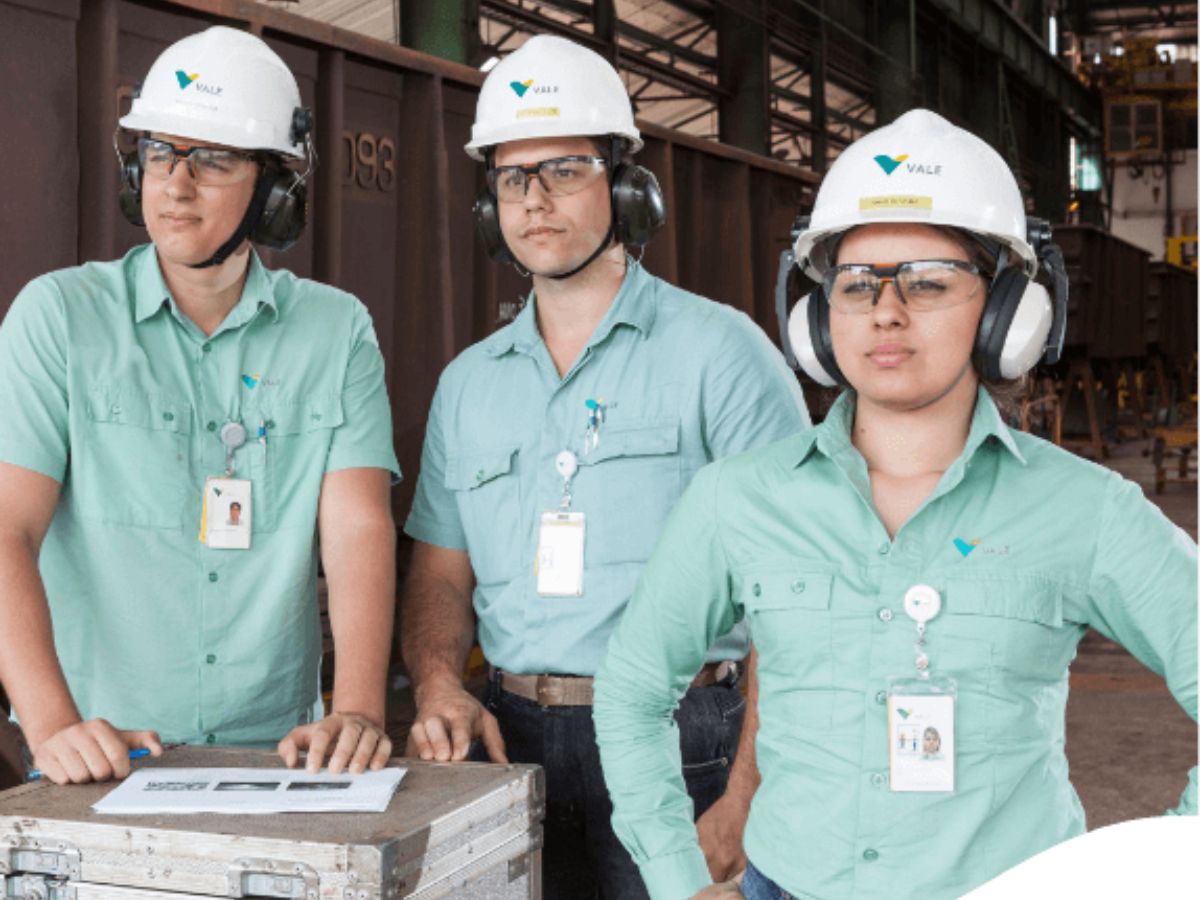 Salários competitivos e benefícios para cargos de nível médio e técnico na Vale