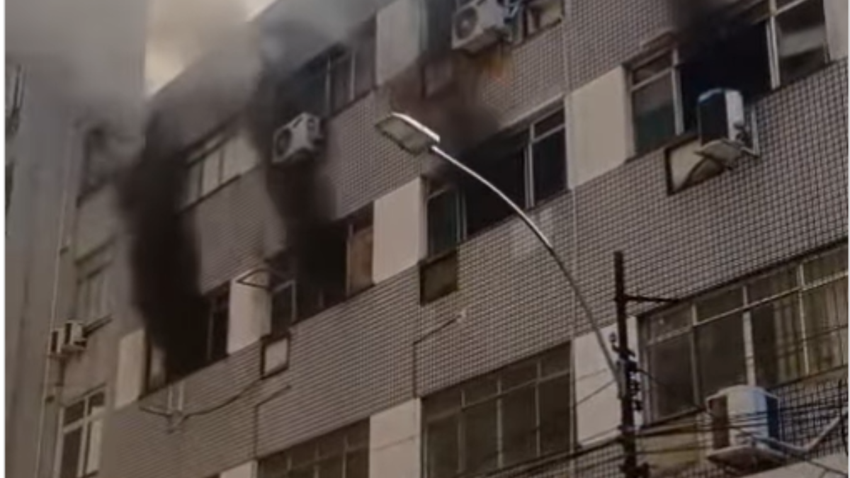 Incêndio na zona sul do Rio Incêndio na zona sul do Rio