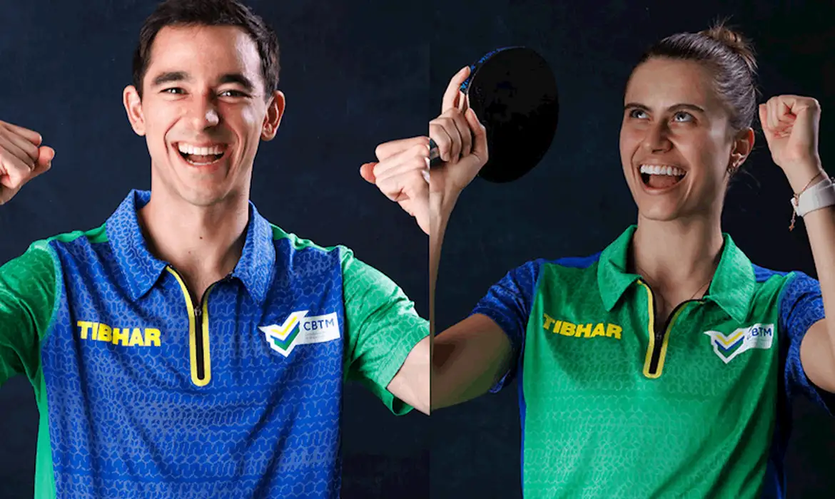 Calderano e Takahashi celebram