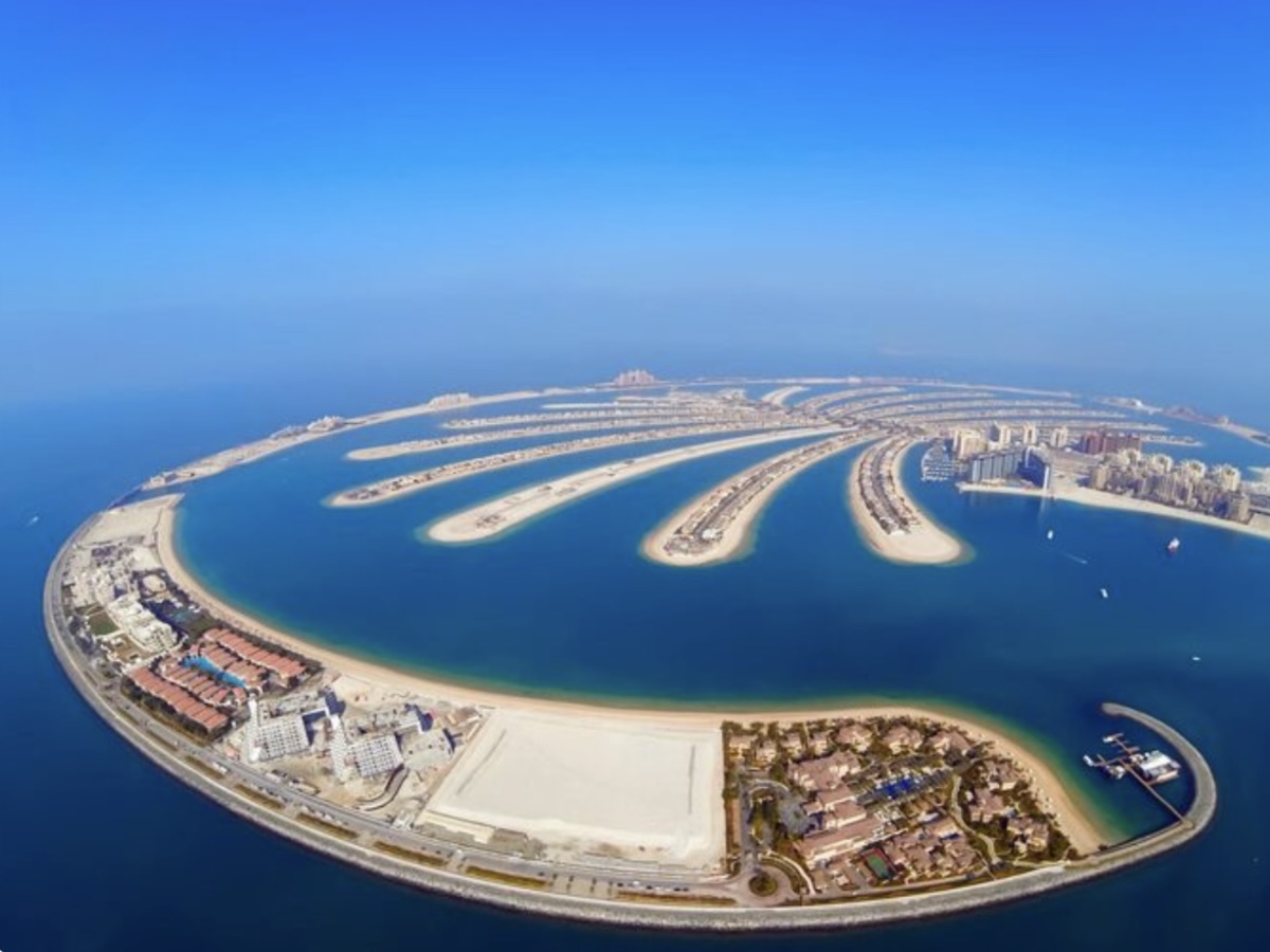 ilha-artificial-dubai Palm Jumeirah, ilha artificial em Dubai