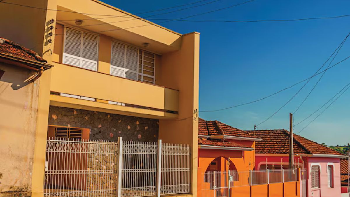 Fachada de uma casa
