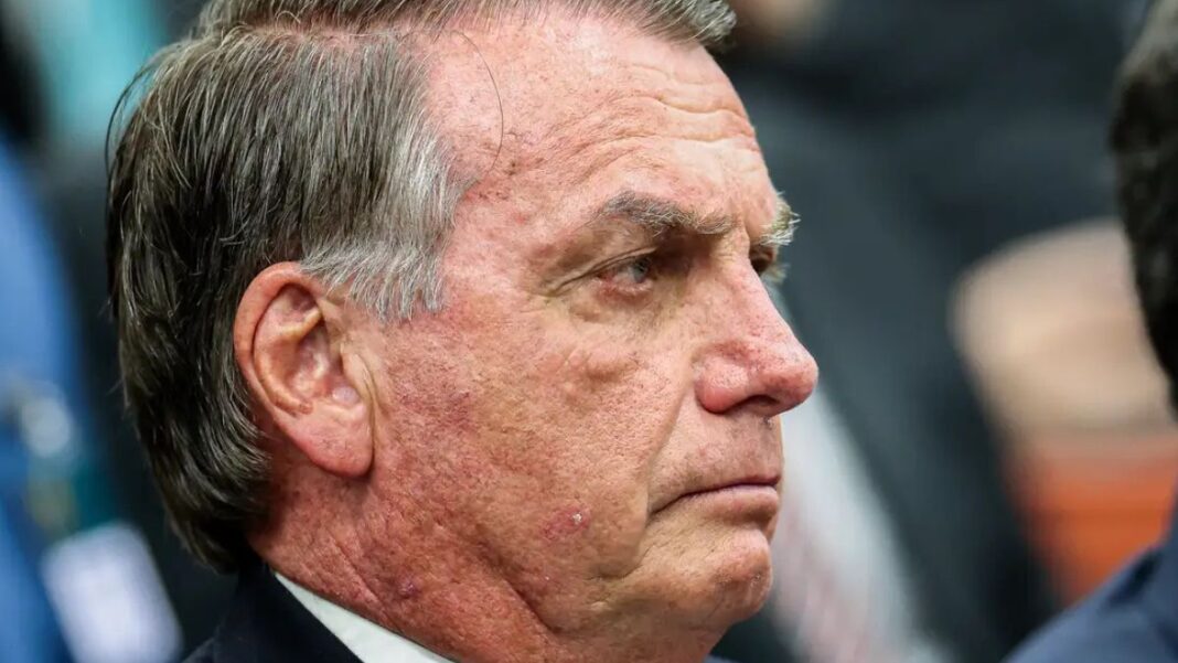 imagem do ex-presidente Jair Bolsonaro