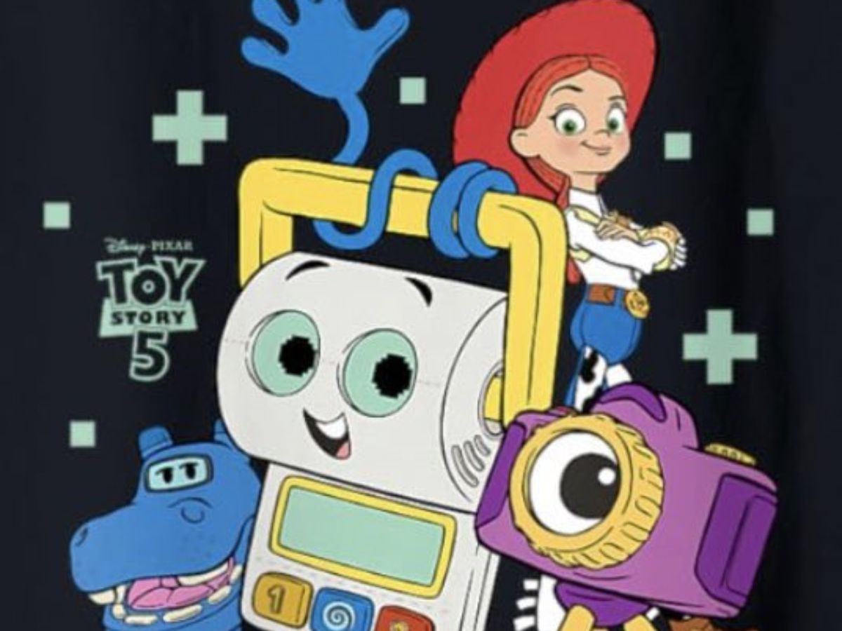 Personagens de filme de animação.